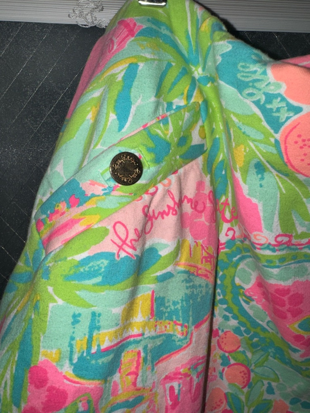 Lilly Pulitzer Sunshine State of Mind Pink Multi XL - Picture 2 of 3